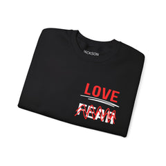 Choose LOVE not fear Crewneck Sweatshirt